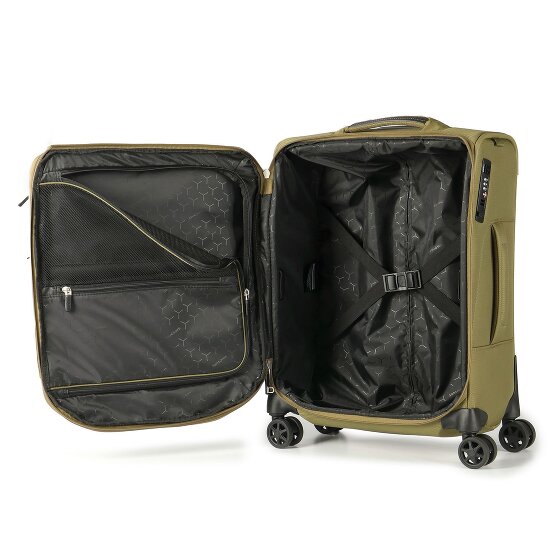Samsonite Spark Sng Eco 4 wielen Cabinewagen 55 cm met uitbreidingsplooi