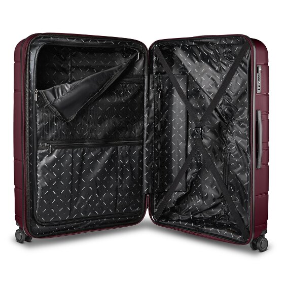 Redolz Essentials 11 4 wielen Trolley 76 cm met uitbreidingsplooi