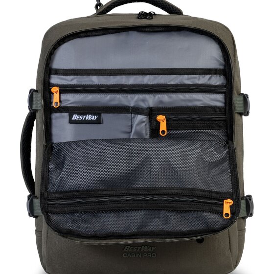 Worldpack Cabin Pro Solid reisrugzak met laptopvak van 40 cm