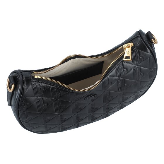 Lacoste Maheki Schoudertas Leder 24 cm