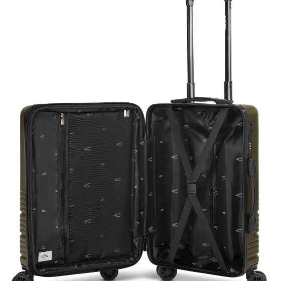 camel active Hanoi 4 wielen Cabinewagen S 55 cm met uitbreidingsplooi