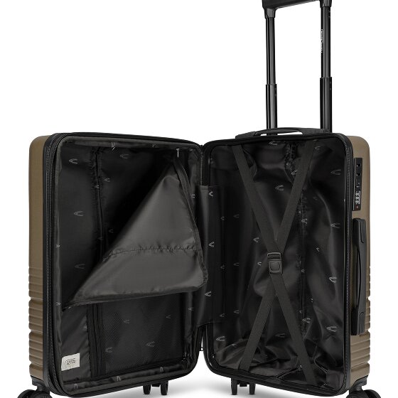 camel active Hanoi 4 wielen Cabinewagen S 55 cm met uitbreidingsplooi