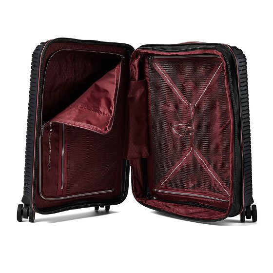 Polestream Paris 4 wielen Cabinewagen 55 cm met uitbreidingsplooi