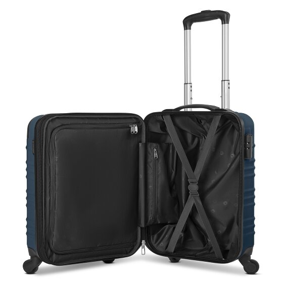 Wenger Amplar Evo 4 wielen Cabinewagen S 53 cm met uitbreidingsplooi