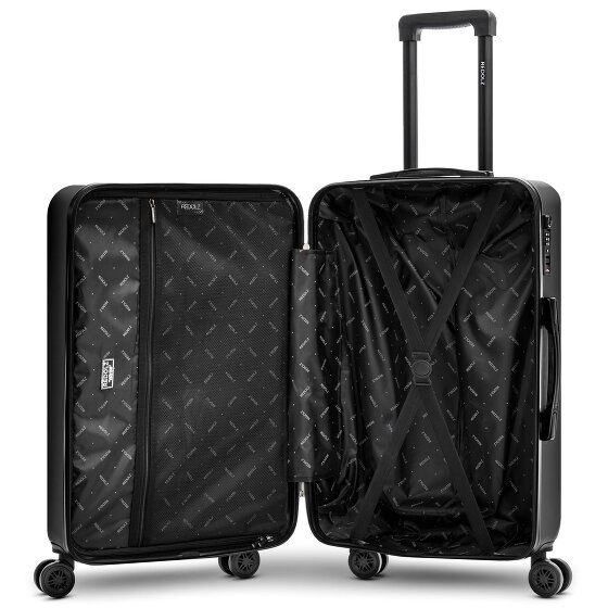 Redolz Essentials 09 3-SET 4 wielen Kofferset 3-delig