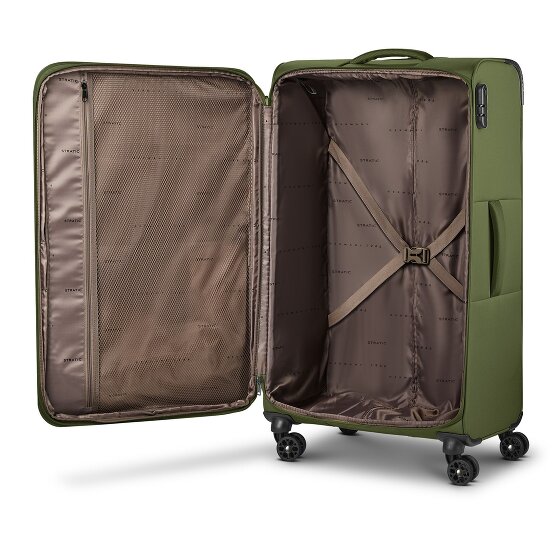 Stratic taska 4 wielen Trolley L 76 cm met uitbreidingsplooi
