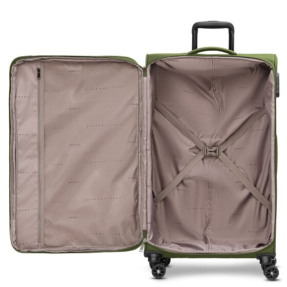 Stratic taska 4-wiel trolley L 76 cm met uitvouwbare plooi