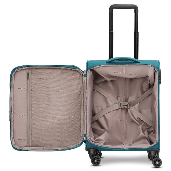 Stratic taska 4-Wiel Cabin Trolley S 55 cm met uittrekbare plooi