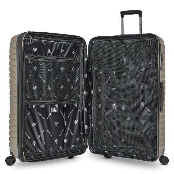 Pactastic Collection 04 THE LARGE + 4 wielen Trolley L 75 cm met uitbreidingsplooi