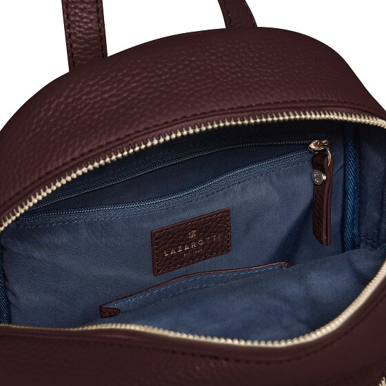 Lazarotti Bologna Leather Stad rugzak Leer 27 cm
