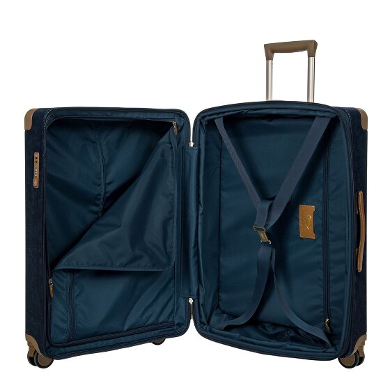 Bric's Life 4 wielen Trolley M 71 cm met uitbreidingsplooi