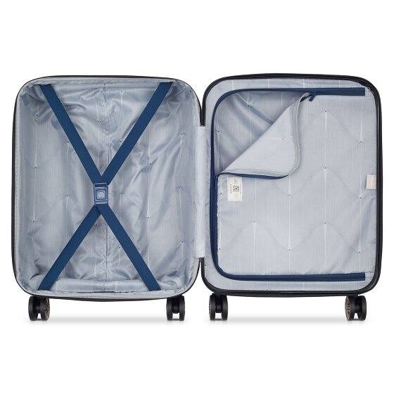 Delsey Paris Meteor 4 wielen Cabinewagen 55 cm met uitbreidingsplooi