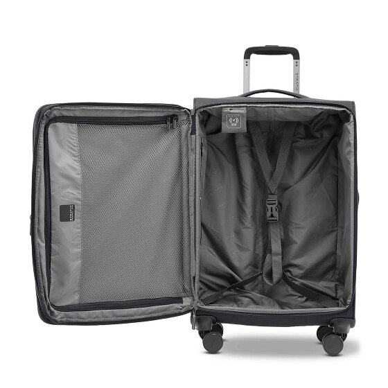 Stratic Lite 4 wielen Trolley M 65 cm met uitbreidingsplooi