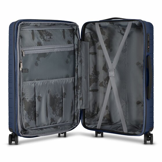 Franky Dallas 3.0 4-wiel trolley M 65 cm met rekbare vouw