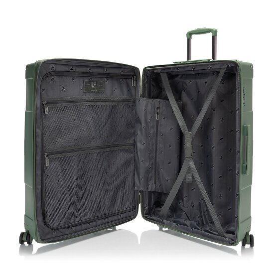 Heys ReNew 4 wielen Trolley L 76 cm met uitbreidingsplooi