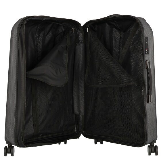 Polestream Moonrock 4 wielen Trolley 78 cm met uitbreidingsplooi