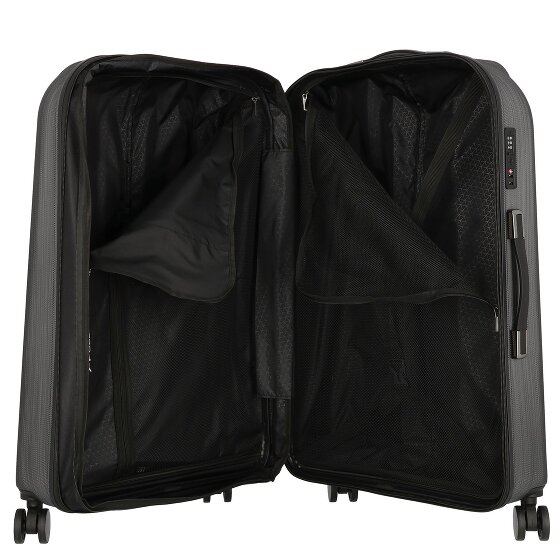 Polestream Moonrock 4 wielen Trolley L 78 cm met uitbreidingsplooi