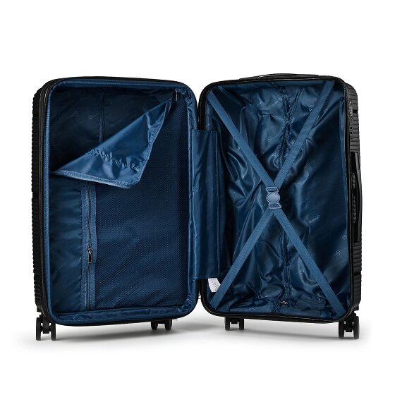 Benzi 5899 4 wielen Trolley M 57 cm met uitbreidingsplooi