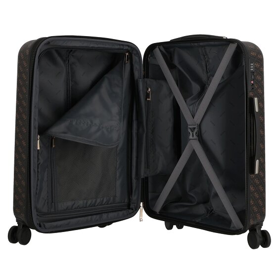 Guess Jesco 4 wielen Trolley 64 cm met uitbreidingsplooi