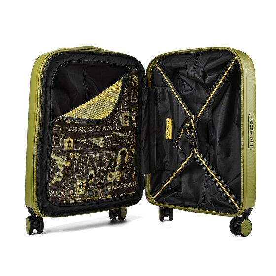 Mandarina Duck Logoduck + 4 wielen Cabinewagen S 55 cm