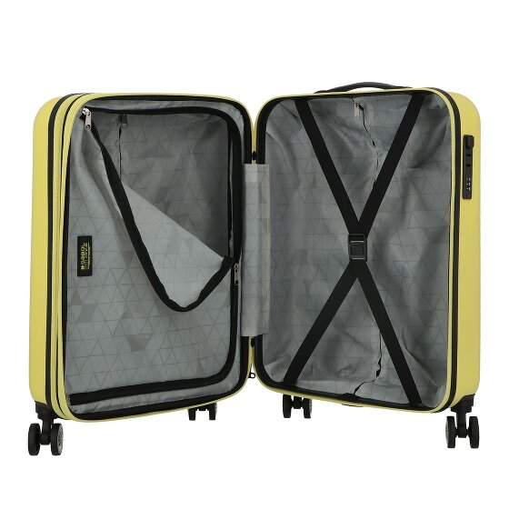 Gabol Future Plus 4 wielen Cabinewagen 55 cm met uitbreidingsplooi