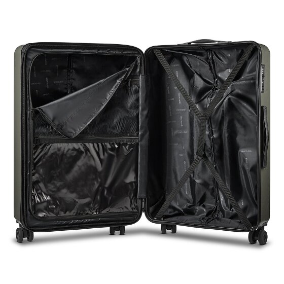 Roberto Cavalli Florence 4 wielen Trolley 74 cm met uitbreidingsplooi
