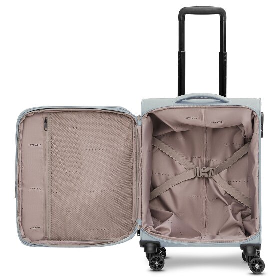 Stratic taska 4-Wiel Cabin Trolley S 55 cm met uittrekbare plooi