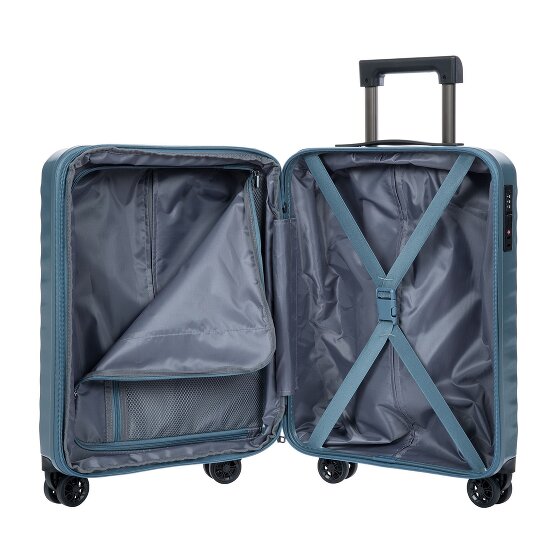Bric's Nausicaa 4 wielen Cabinewagen 55 cm met uitbreidingsplooi