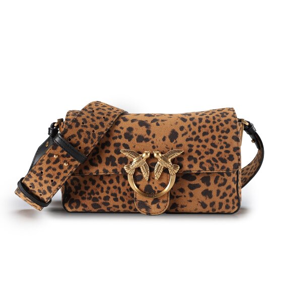 PINKO Slouchy Schoudertas Leer 27 cm
