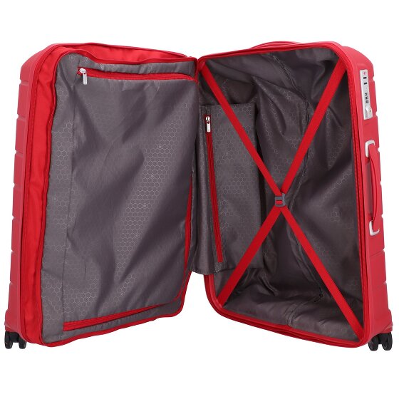 Samsonite Flux 4 wielen Trolley 68 cm met uitbreidingsplooi