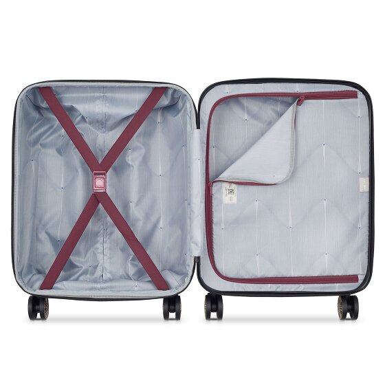 Delsey Paris Meteor 4 wielen Cabinewagen 55 cm met uitbreidingsplooi