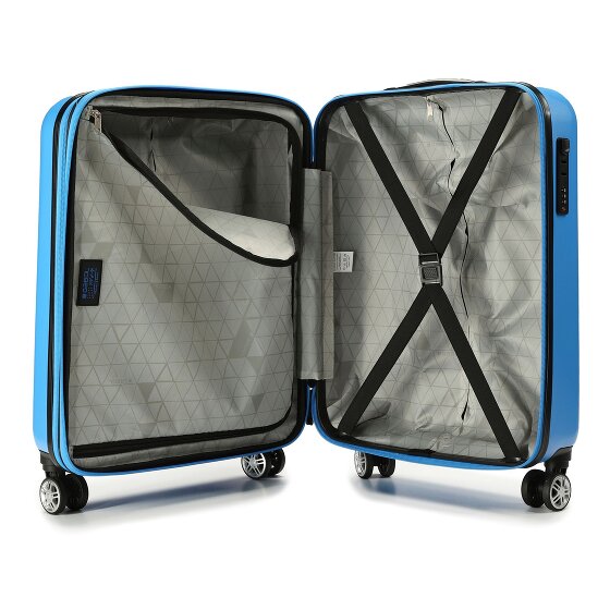 Gabol Future Plus 4 wielen Cabinewagen 55 cm met uitbreidingsplooi