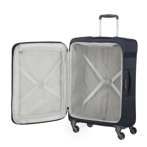 Samsonite Citybeat 4 wielen Trolley 66 cm met uitbreidingsplooi