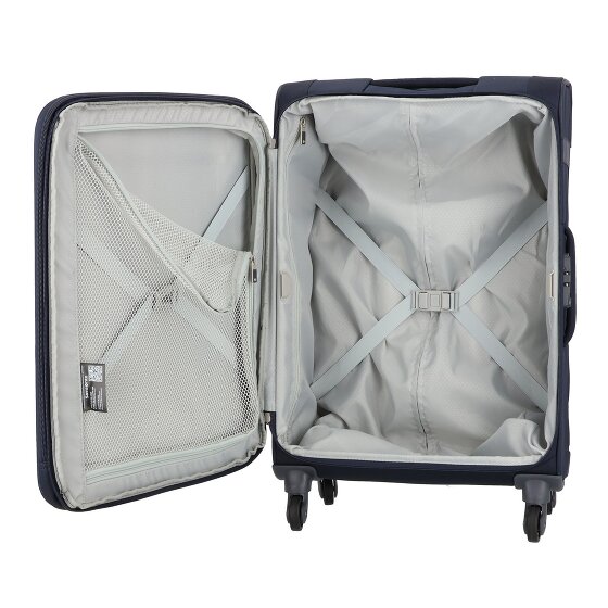 Samsonite Citybeat 4 wielen Trolley 66 cm met uitbreidingsplooi
