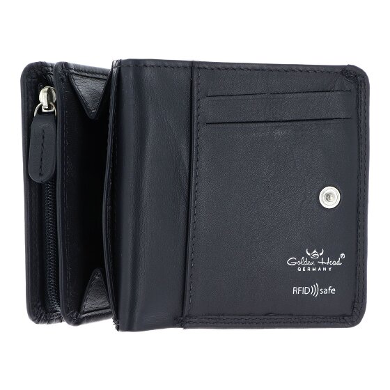 Golden Head Polo Portemonnee RFID-bescherming Leder 10 cm