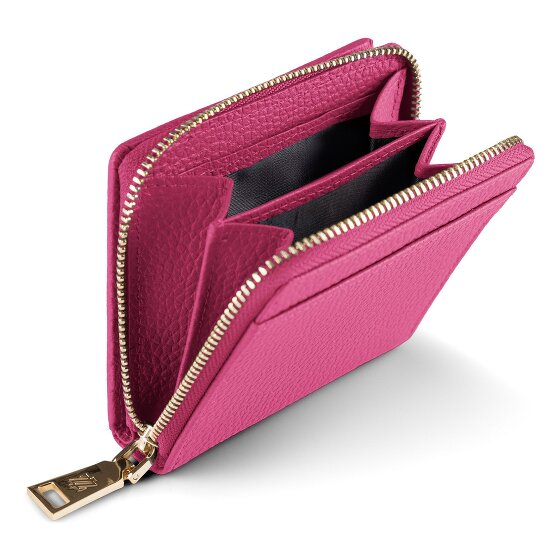 Lazarotti Bologna Leer Medium Ritssluiting Portemonnee Leer 10 cm