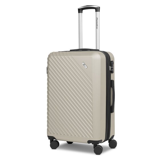 Check.In Paradise 2.0 4 wielen Trolley M 68 cm met uitbreidingsplooi