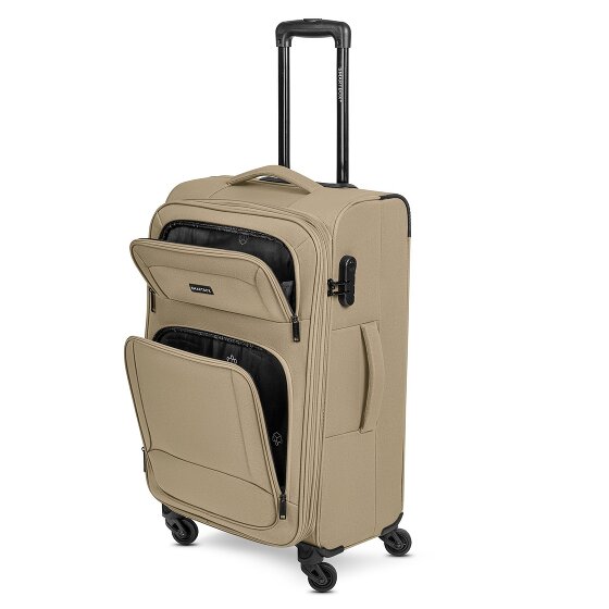 Smartbox Edition 04 4 wielen Trolley 67 cm met uitbreidingsplooi