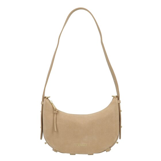 Hey Marly Lifetime Sister Suede Schoudertas Leer 25 cm