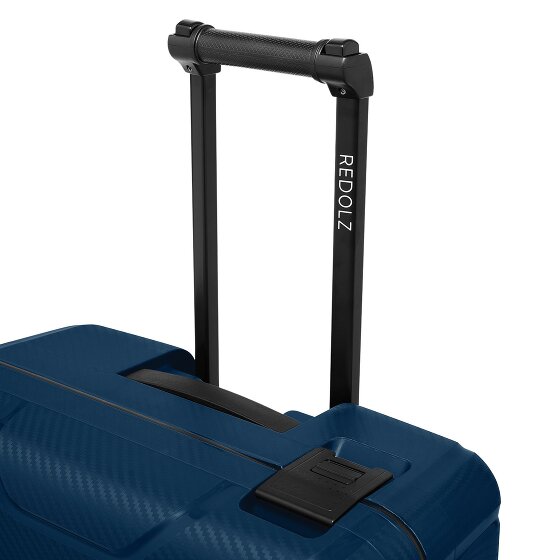 Redolz Essentials 15 Cabinewagen met 4 wielen, 55 cm, met driepuntssluiting