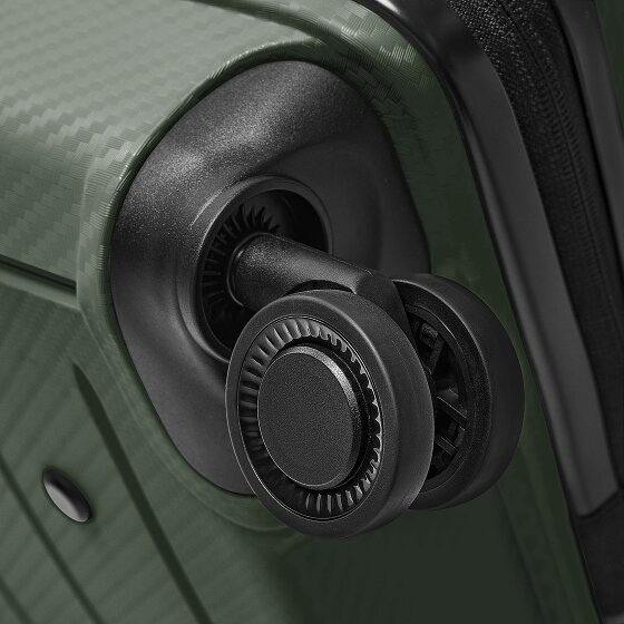 Redolz Essentials 17 4-wiel cabine trolley 55 cm soft-pocket laptop compartiment