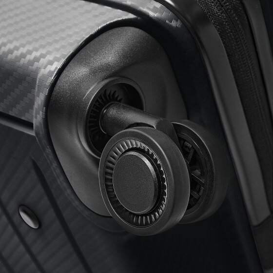 Redolz Essentials 17 4-wiel cabine trolley 55 cm soft-pocket laptop compartiment