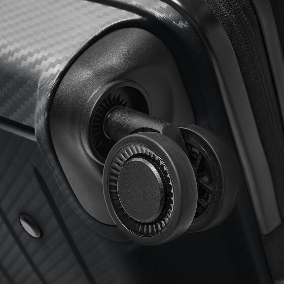 Redolz Essentials 17 4-wiel cabine trolley 55 cm soft-pocket laptop compartiment