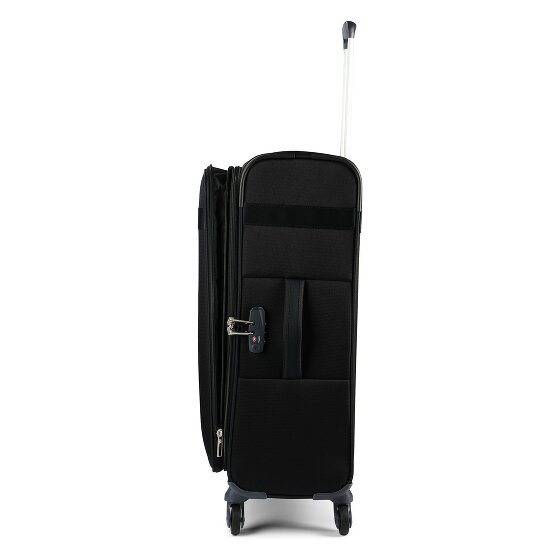 Samsonite Citybeat 4 wielen Trolley 66 cm met uitbreidingsplooi
