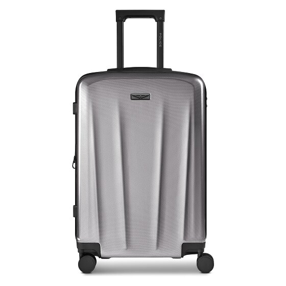 Police New York 4 wielen Trolley M 62 cm met uitbreidingsplooi