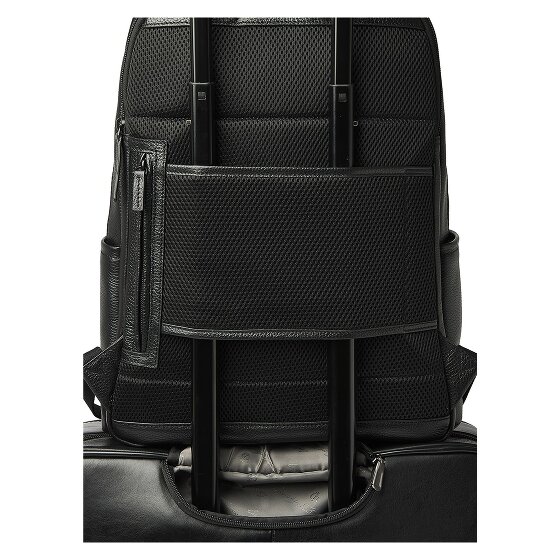 Castelijn & Beerens Lou Dagrugzak RFID-bescherming Leder 43 cm Laptopvak
