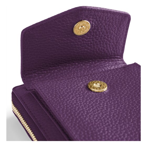 Lazarotti Bologna Leren Zip-Around Portemonnee Mobiel Telefoonhoesje Leer 19 cm
