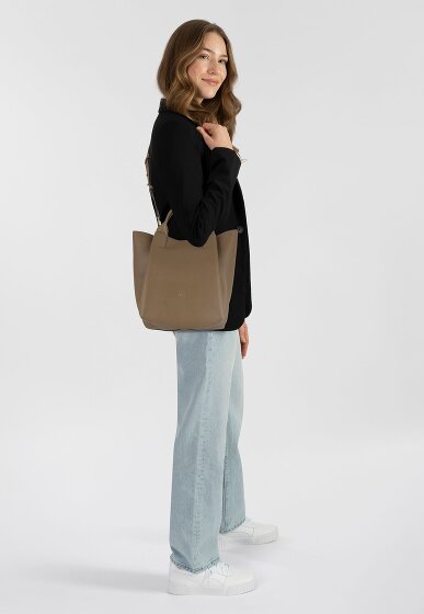 abro Essential Shopper Tas Leer 30 cm abro Essential Shopper Tas Leer 30 cm