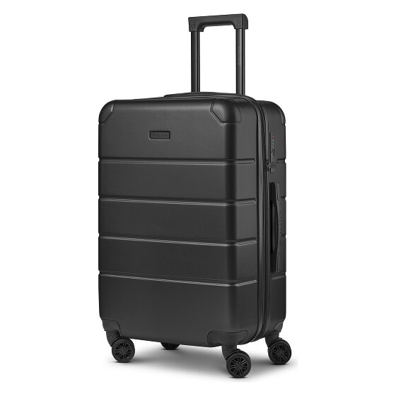 Police Dublin 4 wielen Trolley M 64 cm met uitbreidingsplooi