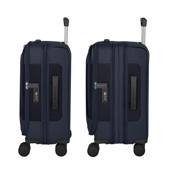 Victorinox Werks Traveler 7.0 4 wielen Cabinewagen 55 cm Laptop compartiment met uitbreidingsplooi